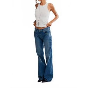 NEW FREE PEOPLE west coast relaxed jean in humble